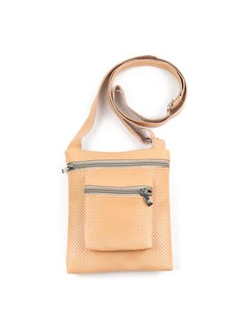 Malá crossbody kabelka broskvová