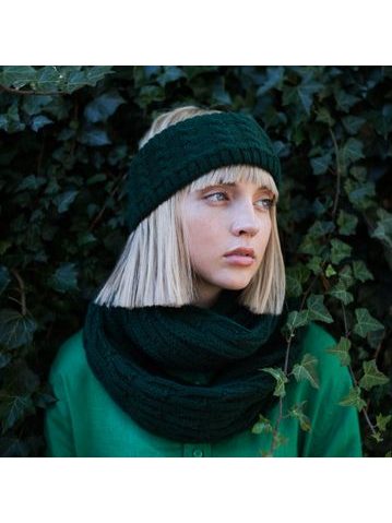 Čelenka melírovaná černá