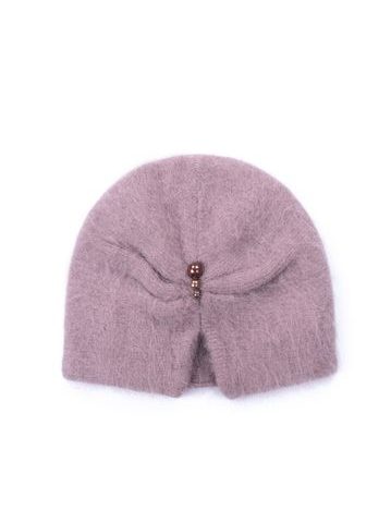 Zimní elegantní čepice růžová