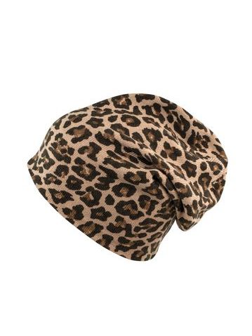 Stylová čepice - hnědá