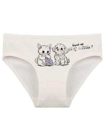 Dětské kalhotky Olivia - smetanová