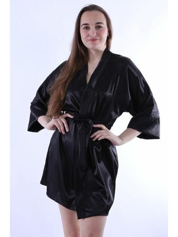 Elegantní župan Panama černý