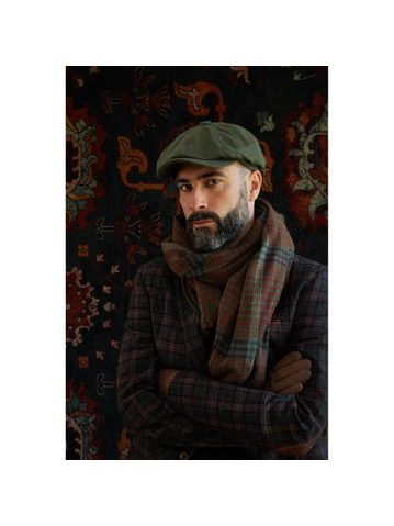 Sada čepice a šála - khaki