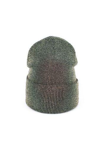 Zahnutá čepice zelená