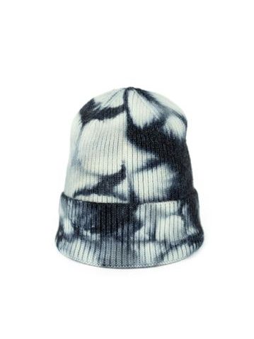 Zimní čepice pro děti černo-bílá