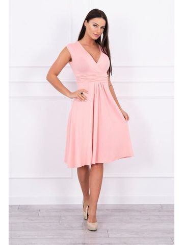 Šaty 8288, lososová