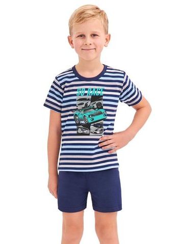 Chlapecké pyžamo Max modré proužky