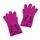 Módní rukavice zdobené knoflíčky růžové