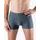 Pánské boxerky s kratší nohavičkou, kratší nohavička, šité 73131P - lékořice dunaj