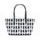Elegantní černobílá kabelka DKNY Top Zip Shopper