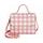 Elegantní kabelka Gingham Tommy Hilfiger Top Handle Crossbody