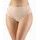 Dámské kalhotky klasické ve větších velikostech, větší velikosti, bezešvé, jednobarevné Eco Bamboo 01002P - béžová