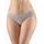 Dámské kalhotky francouzské, bezešvé, bokové, jednobarevné Eco Bamboo 04027P - šedohnědá