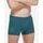 Pánské boxerky kratší nohavička, šité, s potiskem 73135 - petrolejová atlantic