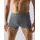Pánské boxerky s kratší nohavičkou, bezešvé, Bamboo PureLine 53004P - tm. šedá