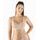 Dámská podprsenka sportovní s vycpávkami, bez kostice, bezešvé, jednobarevné Eco Bamboo 07014P - béžová