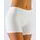 GINA dámské boxerky vyšší, kratší nohavička, bezešvé, klasické, Bamboo 03009P - bílá