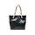 Elegantní kožená business kabelka Michael Kors Grab Bag Leather Tote Black Shine