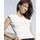 GINA dámské tričko s krátkým rukávem, krátký rukáv, šité, jednobarevné 98066P - písková