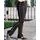 GINA dámské kalhoty zvonové prodloužená délka, dlouhé, šité, klasické 96004P - malachit bílá