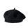 Angorový baret s anténkou černý