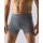 Pánské boxerky delší nohavička, bezešvé, jednobarevné Bamboo PureLine 54004 - tm. šedá