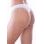 Dámská tanga String Thong bílé