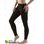 Dámské legíny dlouhé, bezešvé, klasické Eco Bamboo 95031P - černá
