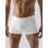 Pánské boxerky s kratší nohavičkou, bezešvé, Bamboo PureLine 53004P - bílá