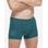 Pánské boxerky kratší nohavička, šité, s potiskem 73135 - petrolejová atlantic