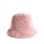 Plyšový klobouk - světlorůžový
