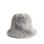 Plyšový klobouk - světlošedý