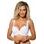 Krajková push-up podprsenka Nevia bílá