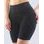 GINA dámské boxerky vyšší, kratší nohavička, bezešvé, klasické, jednobarevné Bamboo PureLine 03017P - černá