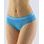 Dámské kalhotky francouzské, bezešvé, bokové, jednobarevné Natural Bamboo 04028P - dunaj bílá