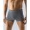 Pánské boxerky s kratší nohavičkou, bezešvé, Bamboo PureLine 53004P - tm. šedá