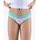 Dívčí kalhotky klasické dívčí, úzký bok, šité, s potiskem - peprmint cukrová
