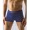 Pánské boxerky s kratší nohavičkou, kratší nohavička, bezešvé, jednobarevné Bamboo PureLine 53004P - lékořice