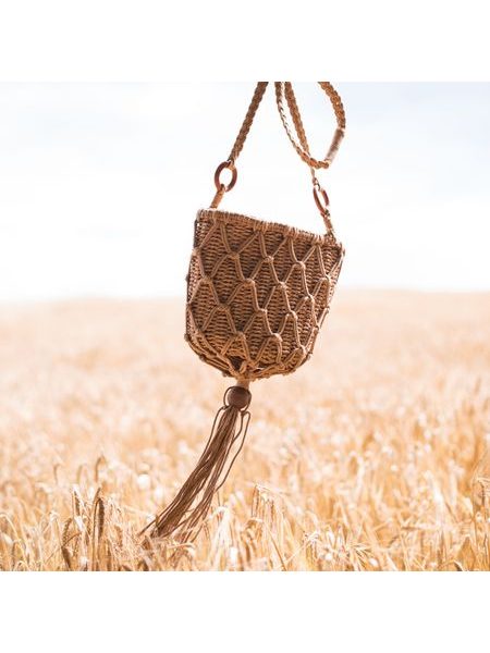 Letní proutěná taška