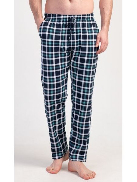 Pánské pyžamové kalhoty Simon - zelená