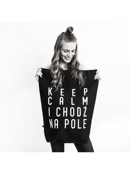 XXL Taška Keep calm černá