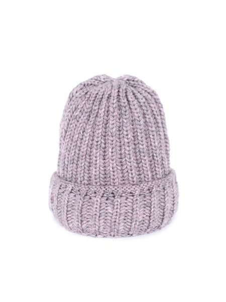 Zimní hrubá čepice jahodová