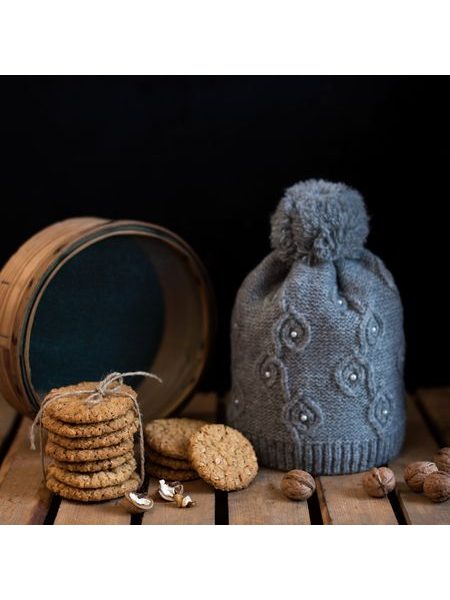 Čepice Pearl softness šedá