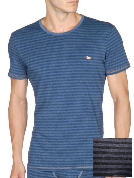 Pánské triko s krátkým rukávem DIESEL Randal Denim černé