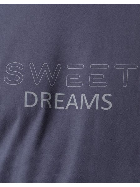 Pánské pyžamo krátké, šité, s potiskem 79198 - tm. šedá