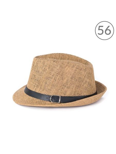 Béžový trilby 56cm