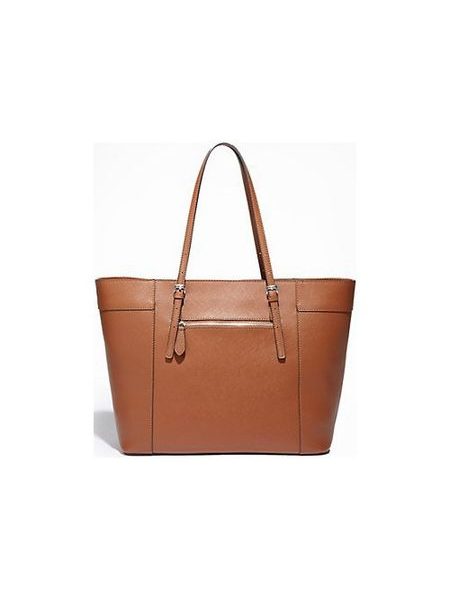 Elegantní business kabelka Guess Delaney Medium Classic Brown