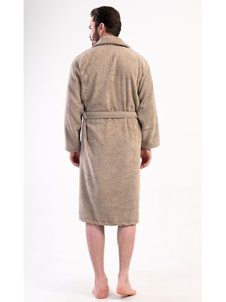 Pánský župan se šálovým límcem Oskar - béžová