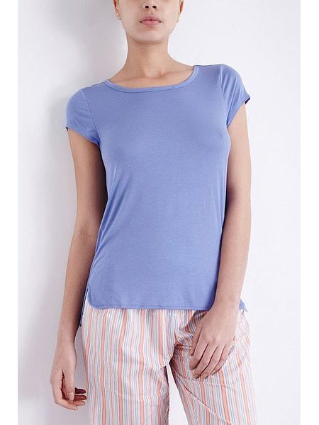 Dámské triko CALVIN KLEIN QS5253E modré