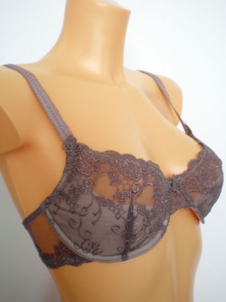 Vyztužená podprsenka s kosticí CHARADE Savannah 1/2 Padded hnědá